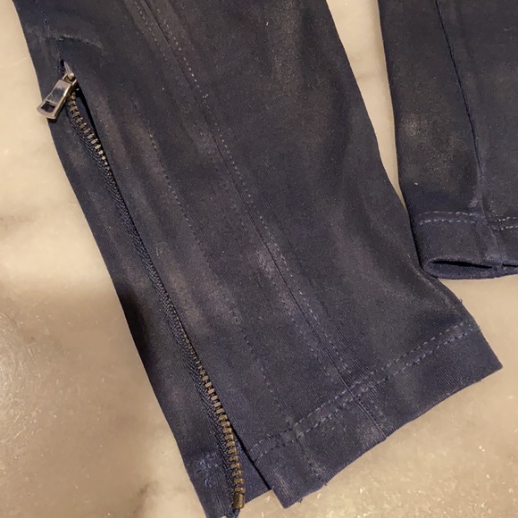 David Learner Navy Leggings - Picture 3 of 4
